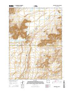 Independence Rock 2015 topographic map thumbnail
