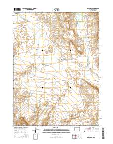 Mexican Flats 2015 topographic map thumbnail