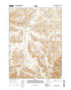 Yellowstone Ranch 2015 topographic map thumbnail
