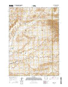 Lysite SE 2015 topographic map thumbnail