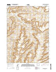 Monument Ridge 2015 topographic map thumbnail