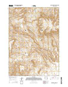 Horse Creek Springs 2015 topographic map thumbnail