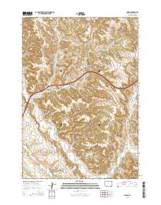 Linden 2015 topographic map thumbnail