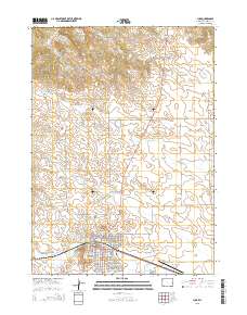 Lusk 2015 topographic map thumbnail
