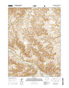 Linwood Canyon 2015 topographic map thumbnail