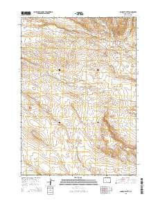 Lookout Butte 2015 topographic map thumbnail
