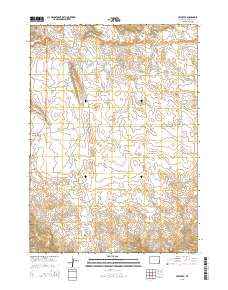 Hat Creek 2015 topographic map thumbnail