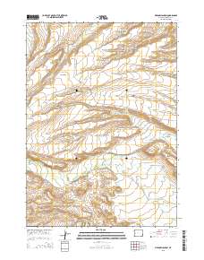 Meadow Canyon 2015 topographic map thumbnail