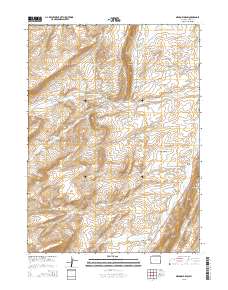 Meadow Draw 2015 topographic map thumbnail