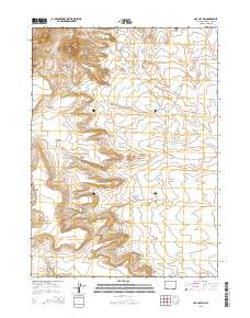 Joe Hay Rim 2015 topographic map thumbnail