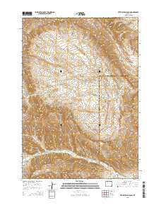 Little Buffalo Basin 2015 topographic map thumbnail