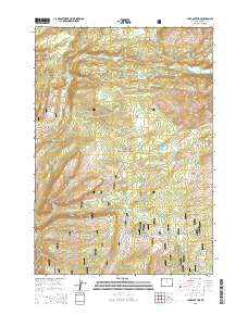 Lake Solitude 2015 topographic map thumbnail