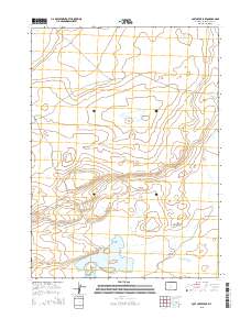 Lost Creek Lake 2015 topographic map thumbnail