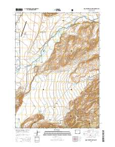 Gros Ventre Junction 2015 topographic map thumbnail