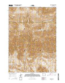 Guffy Peak 2015 topographic map thumbnail