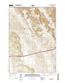 Iron Mountain 2015 topographic map thumbnail
