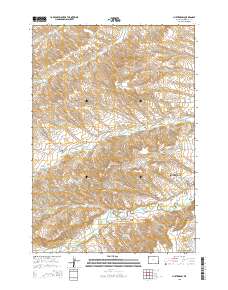 Hultz Draw 2015 topographic map thumbnail