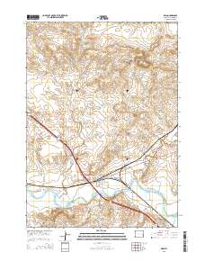Orin 2015 topographic map thumbnail