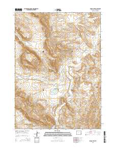 Poison Lake 2015 topographic map thumbnail