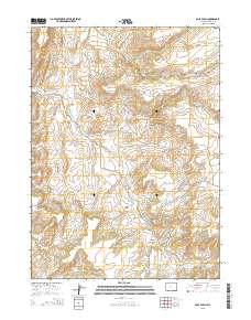 Pole Gulch 2015 topographic map thumbnail