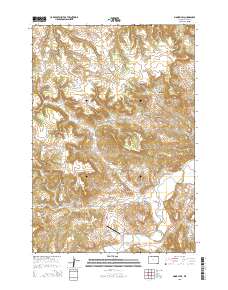 Moore Hill 2015 topographic map thumbnail