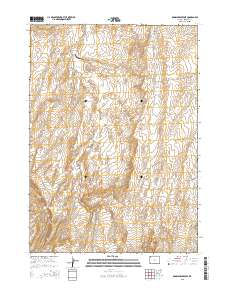 Rongis Reservoir 2015 topographic map thumbnail