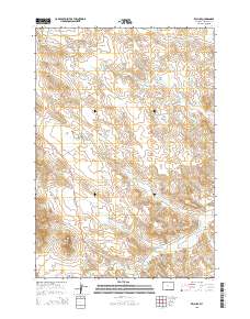 Recluse 2015 topographic map thumbnail