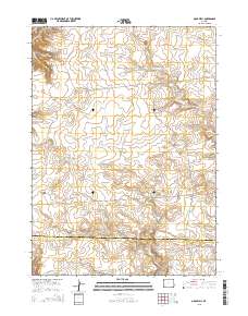 Oasis Well 2015 topographic map thumbnail