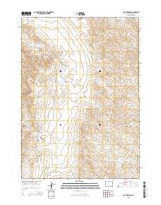 Oat Creek NW 2015 topographic map thumbnail