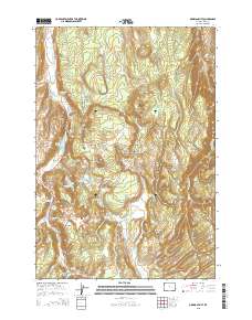 Obsidian Cliff 2015 topographic map thumbnail