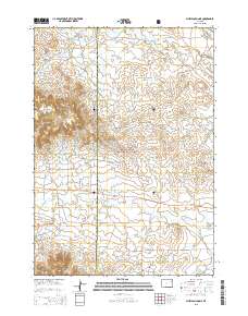 Piney Canyon NE 2015 topographic map thumbnail