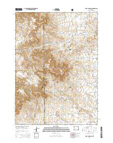 Piney Canyon SE 2015 topographic map thumbnail