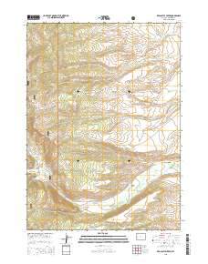 Red Castle Creek 2015 topographic map thumbnail