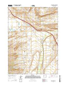 Elk Mountain 2015 topographic map thumbnail