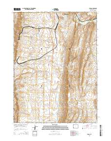 Elkol 2015 topographic map thumbnail