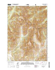 Eagle Peak 2015 topographic map thumbnail