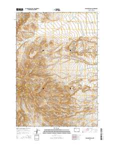 Eaglenest Basin 2015 topographic map thumbnail
