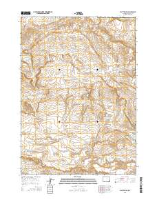 Flat Top Hill 2015 topographic map thumbnail