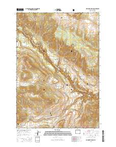 Dillworth Bench 2015 topographic map thumbnail
