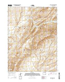 Doty Mountain 2015 topographic map thumbnail