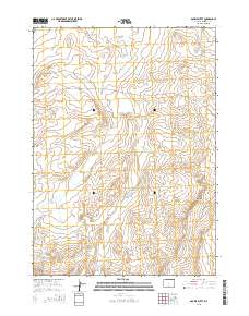 Double Butte 2015 topographic map thumbnail