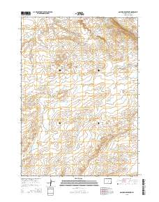 Gaylord Reservoir 2015 topographic map thumbnail
