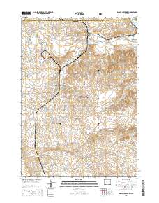 Dugout Creek North 2015 topographic map thumbnail