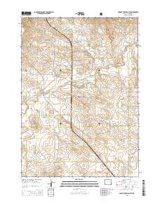 Dugout Creek South 2015 topographic map thumbnail