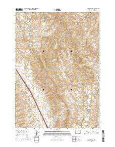 Dugout Ranch 2015 topographic map thumbnail