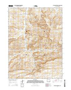 Erickson-Kent Ranch 2015 topographic map thumbnail