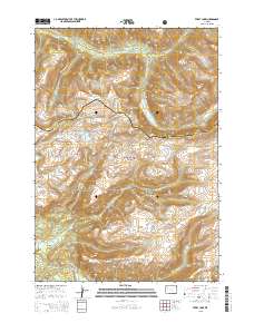 Ferry Lake 2015 topographic map thumbnail