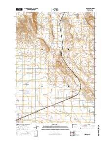 Garland 2015 topographic map thumbnail