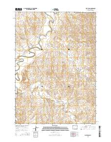 Fort Reno 2015 topographic map thumbnail