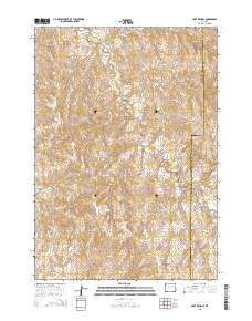 Fort Reno SE 2015 topographic map thumbnail